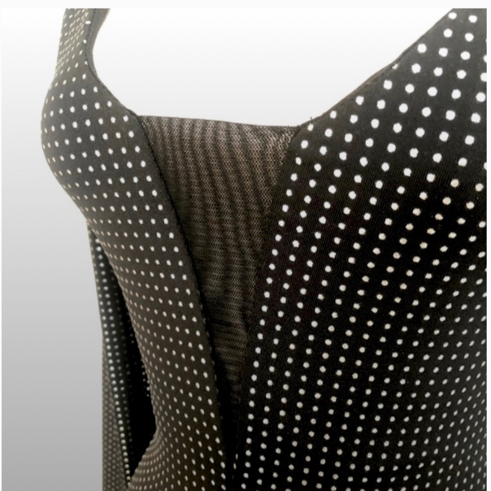 Silver polka dots LBD